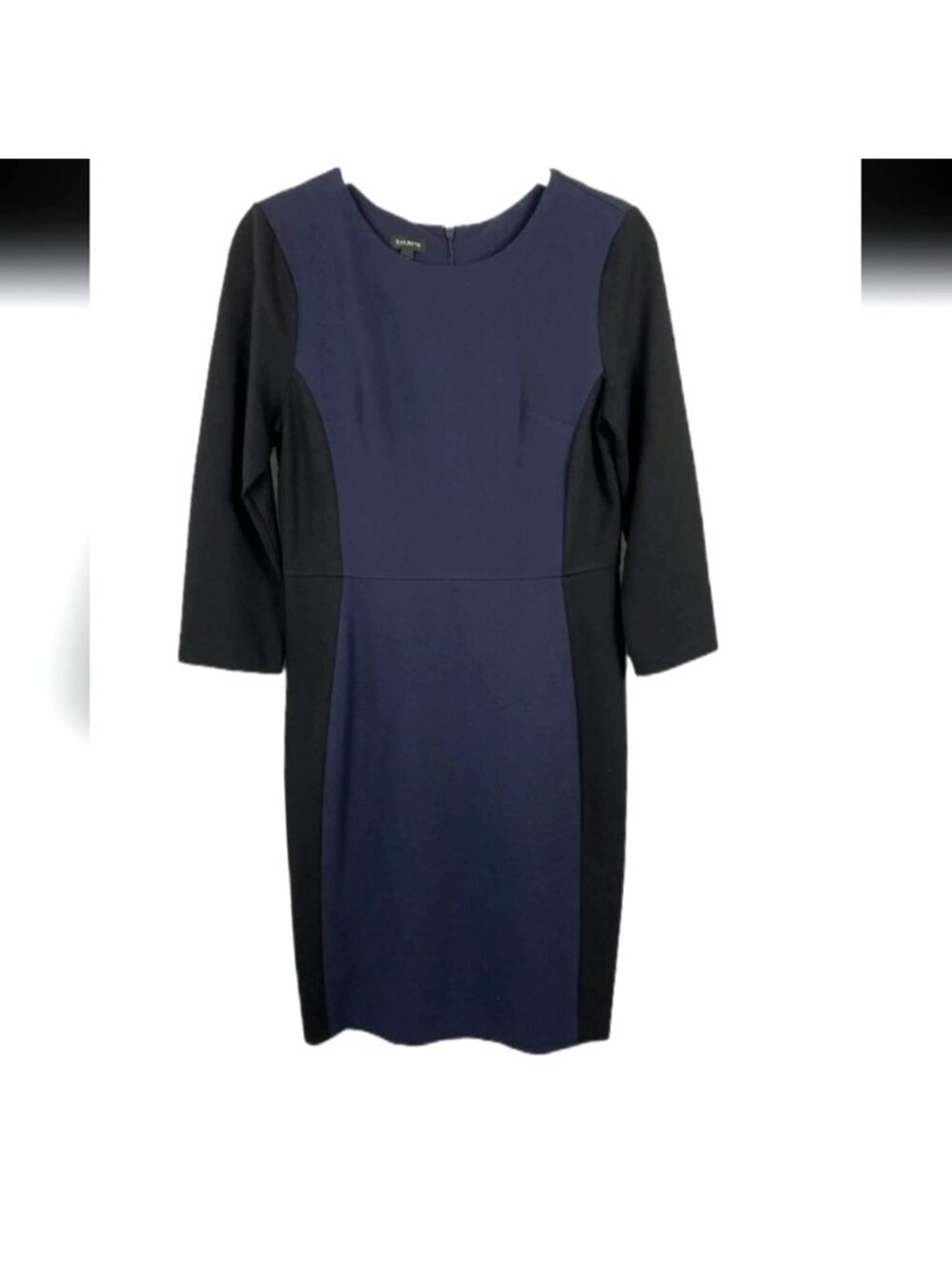 Talbots form fitting colour block Sheath dress, plus size 20W